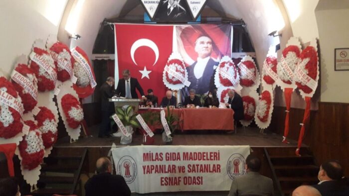 Milas Gıda Maddeleri Yapanlar ve Satanlar Esnaf Odası Seçimli Olağan Genel Kurul’da mevcut Başkan Mustafa Sezgin güven tazeledi.